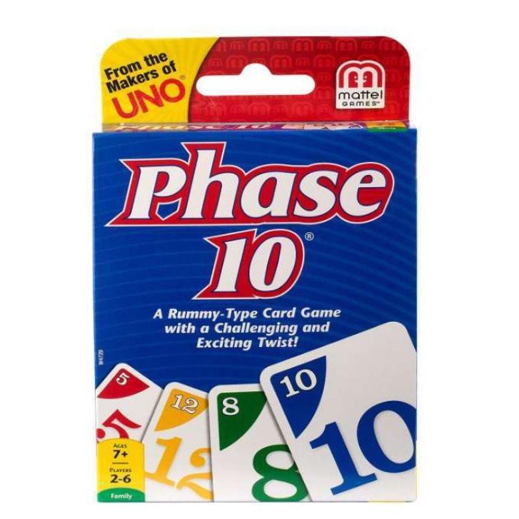 (11 LOẠI) Bộ bài trò chơi Uno Cơ Bản Uno Classic, Wild, Skip Bo, Flip, Phase 10, DOS, BTS, Harry Porter,Super Mario,Uno