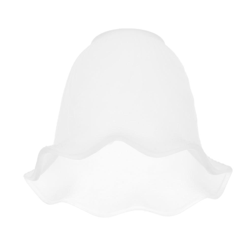 3X E27 Clear Glass Ceiling Fan Light Chandelier Wall Sconce Light Shades 1