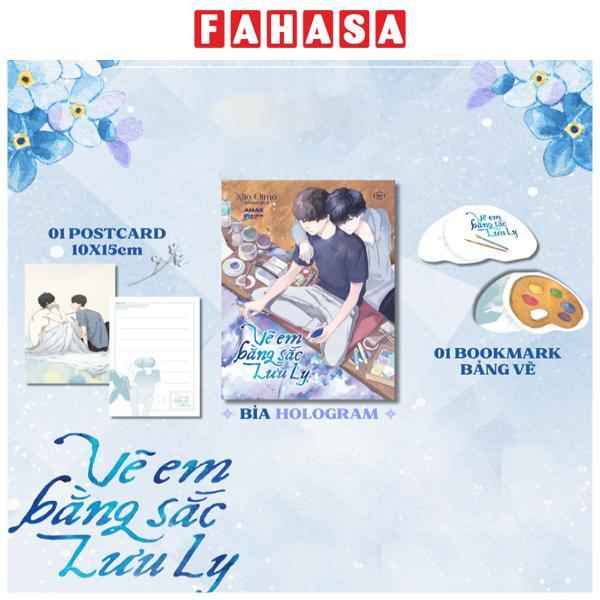 Sách - Vẽ Em Bằng Sắc Lưu Ly - Tặng Kèm Bookmark Bảng Màu + Postcard