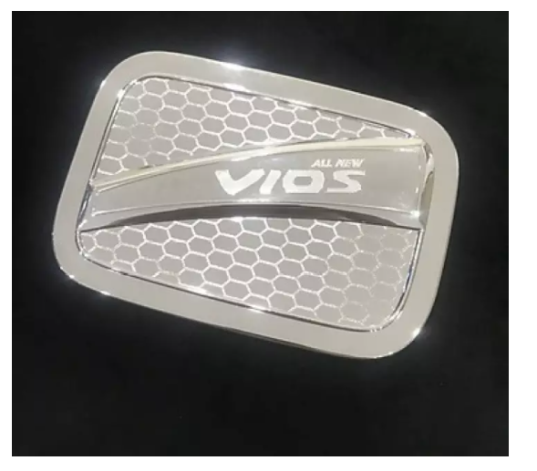 ỐP NẮP XĂNG CHO  XE TOYOTA VIOS MẠ CROM CAO CẤP