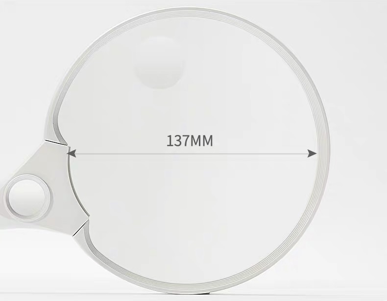 Kính lúp 2x-25x hỗ trợ đọc sách báo, soi bo mạch điện tử cho người cao tuổi có đèn led hỗ trợ
