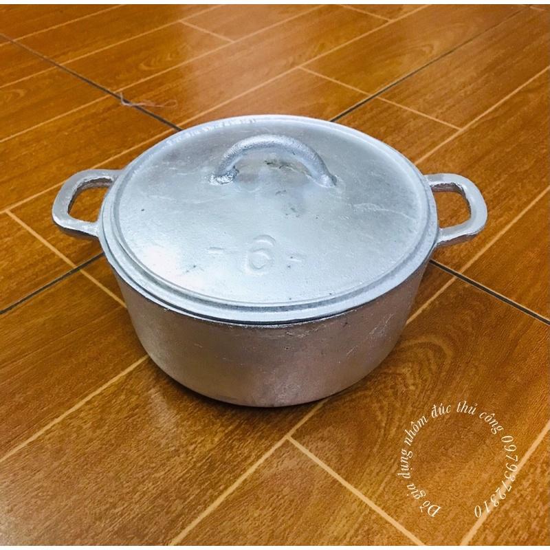 Nồi gang nấu cơm cháy đúc thủ công làng nghề số 6