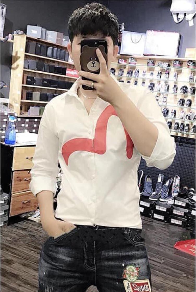 Áo sơ mi nam in họa tiết - LLQ1036