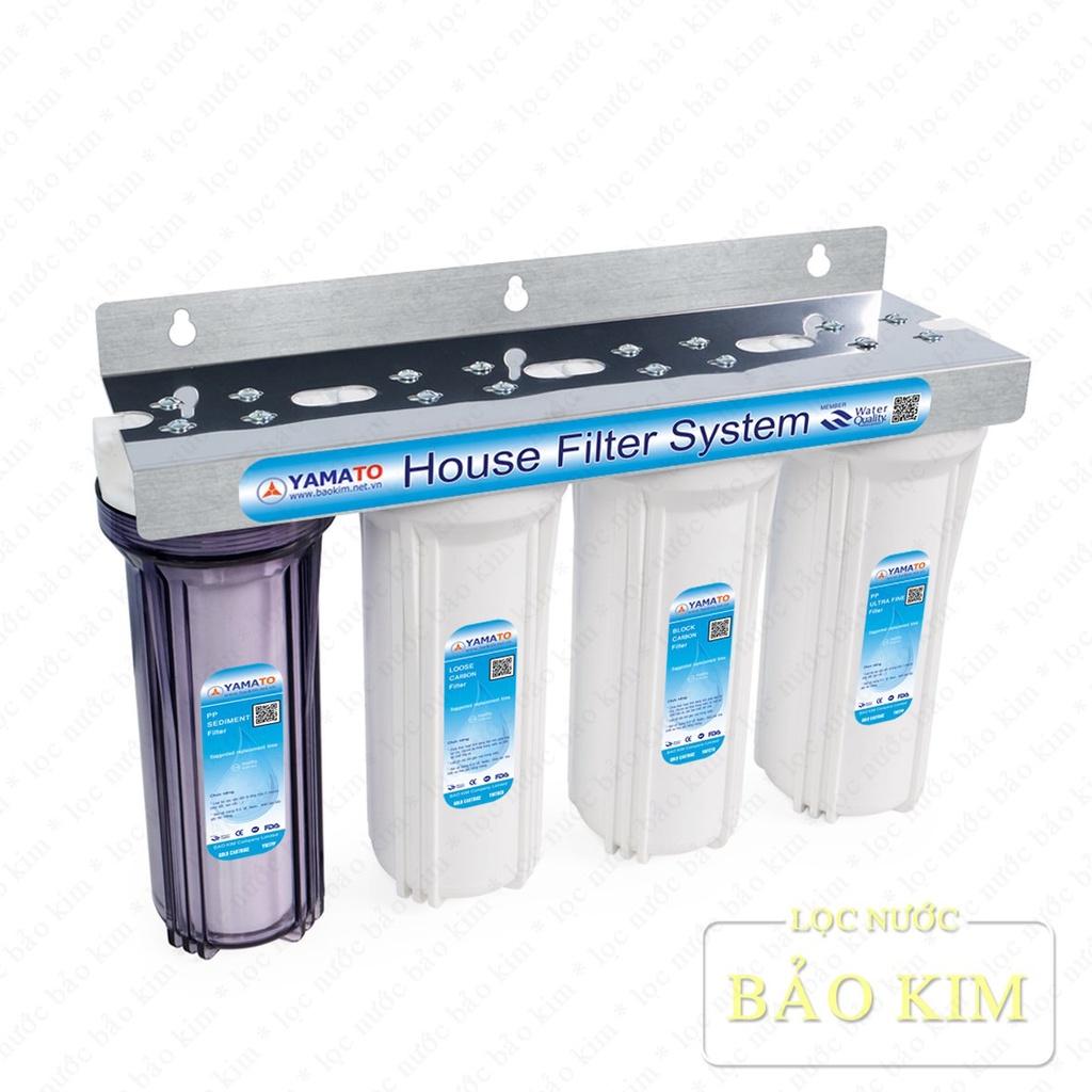 Bộ lọc nước sinh hoạt 4 cấp lọc Yamato YMTH10-4CW (Hàng chính hãng)