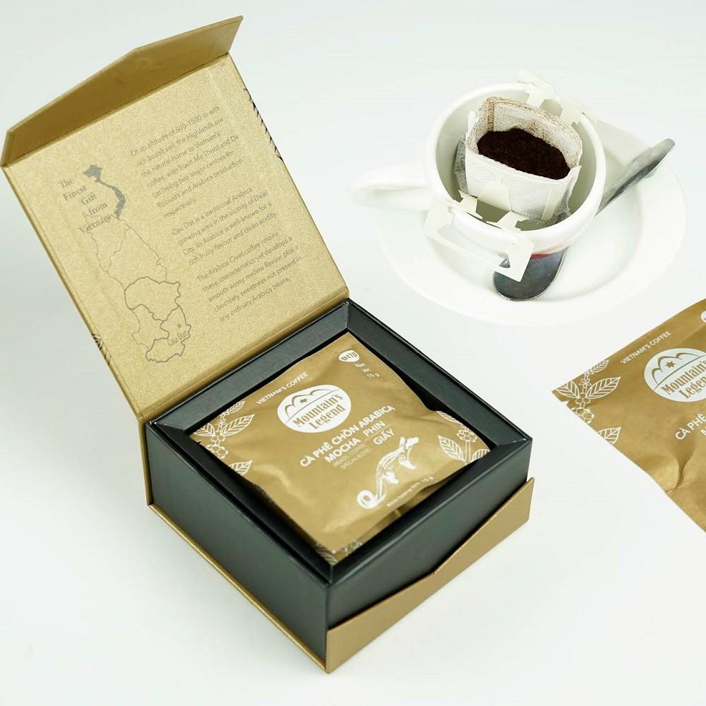 Cà phê chồn phin giấy Arabica