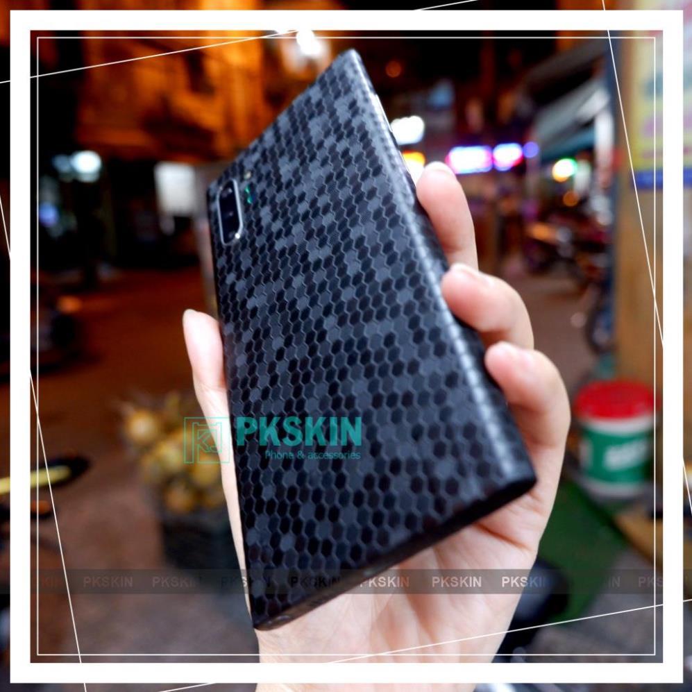 Miếng dán skin full lưng viền dành cho samsung Note 10 , Note 10 plus , note 20 , note 20 ultra honeycomb