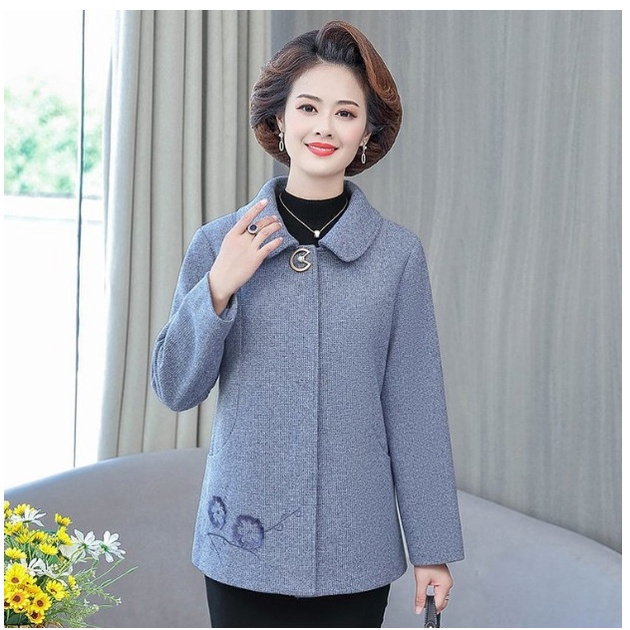 Áo Khoác Dạ Nữ Ngắn Phong Cách Phương Tây AD41 - Hàng Quảng Châu Cao Cấp
