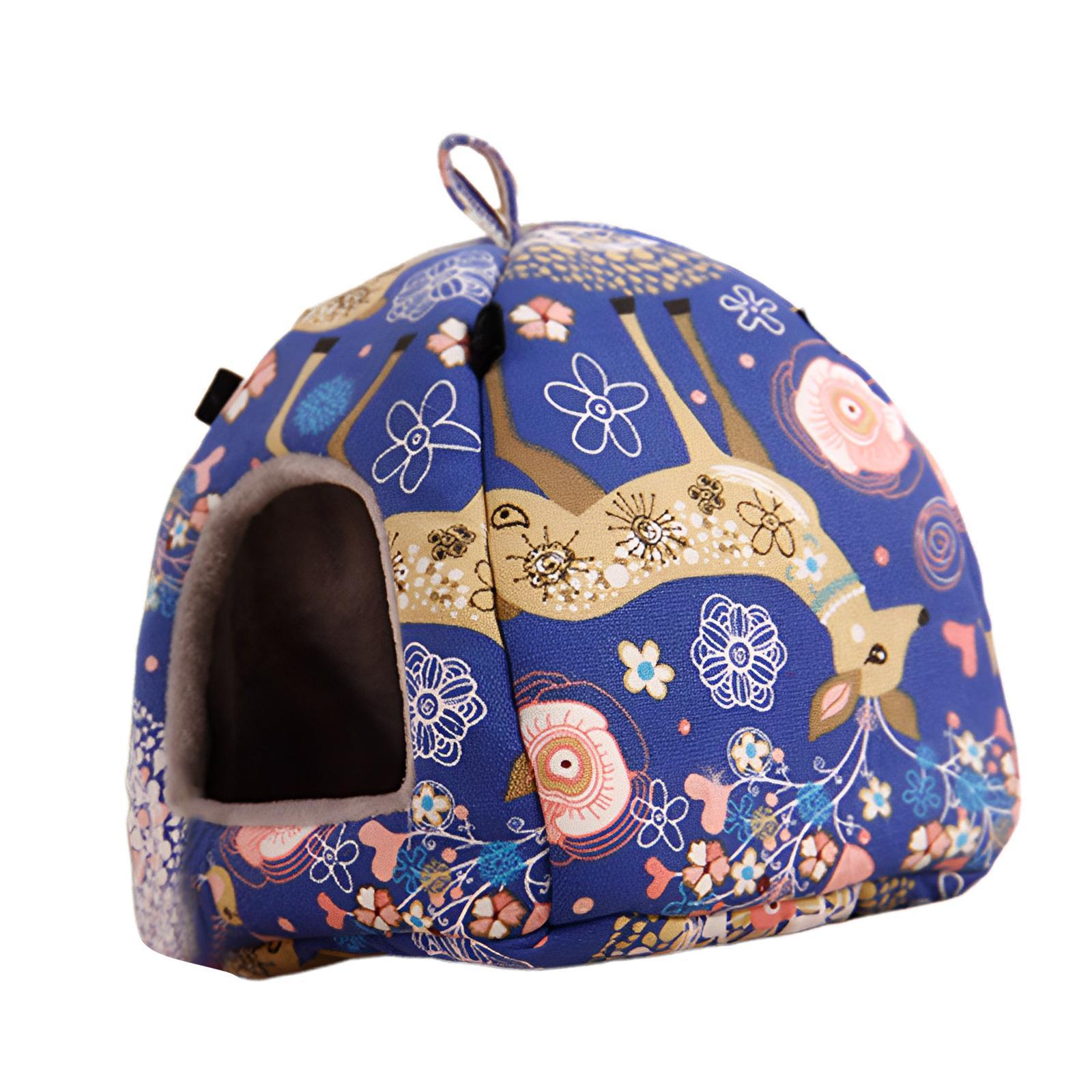 Bird Hammock Parrot Hammock Bed Winter Warm Sleeping Bed Parrot Nest Bird House for Lovebirds Guinea Pigs Cockatiels Macaw Cockatoos