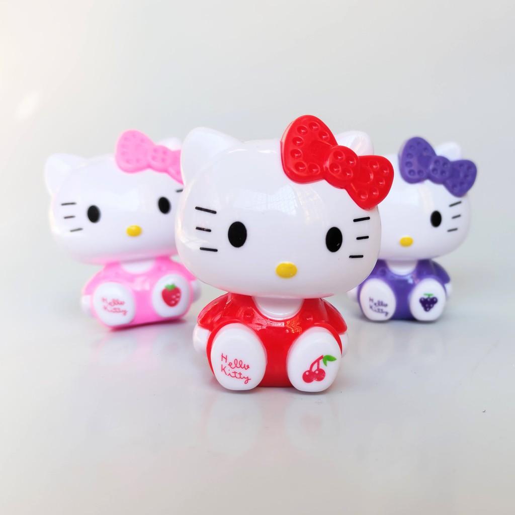 Phụ kiện mèo Kitty hoa quả đáng yêu trang trí tiểu cảnh, trang trí chậu cây, làm đồ thủ công