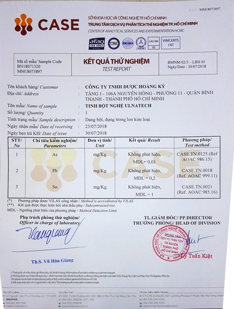 3 Lon Tinh bột nghệ Ulnatech - Khỏe bên trong, Đẹp bên ngoài