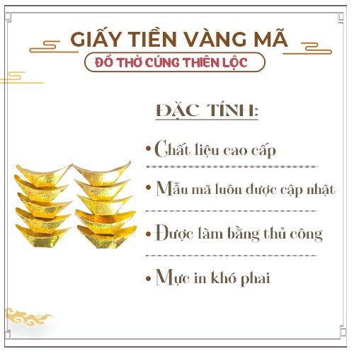 Vàng Thẻ/Vàng Thuyền Giấy - Hàng Mã Thiên Lộc