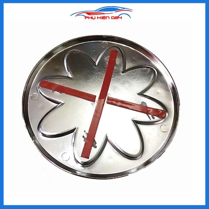 Ốp nắp bình xăng Carens mạ crom chống trầy trang trí ô tô