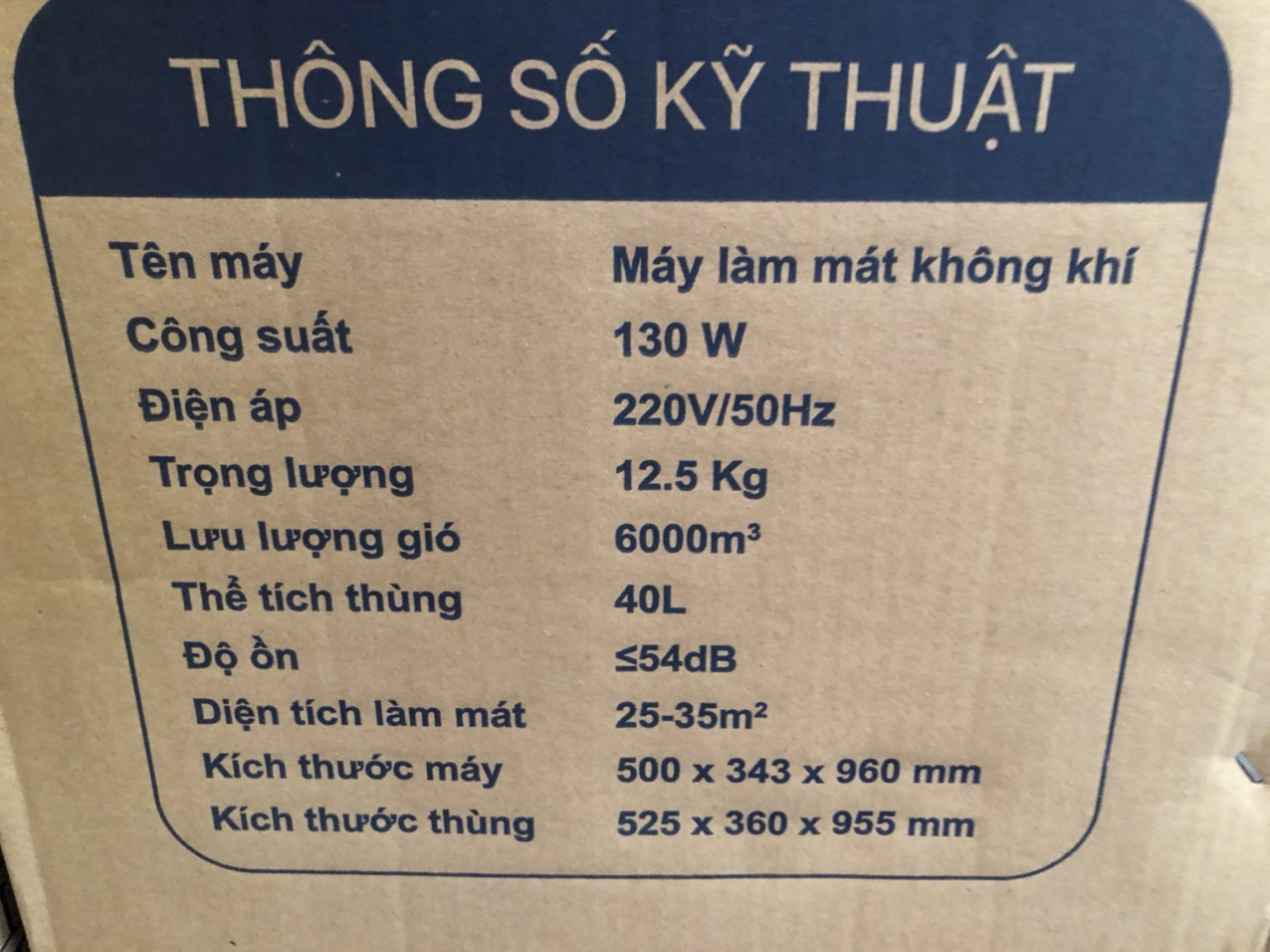 Quạt điều hòa giá rẻ HNCOOK CC-40 - Giao hàng toàn quốc