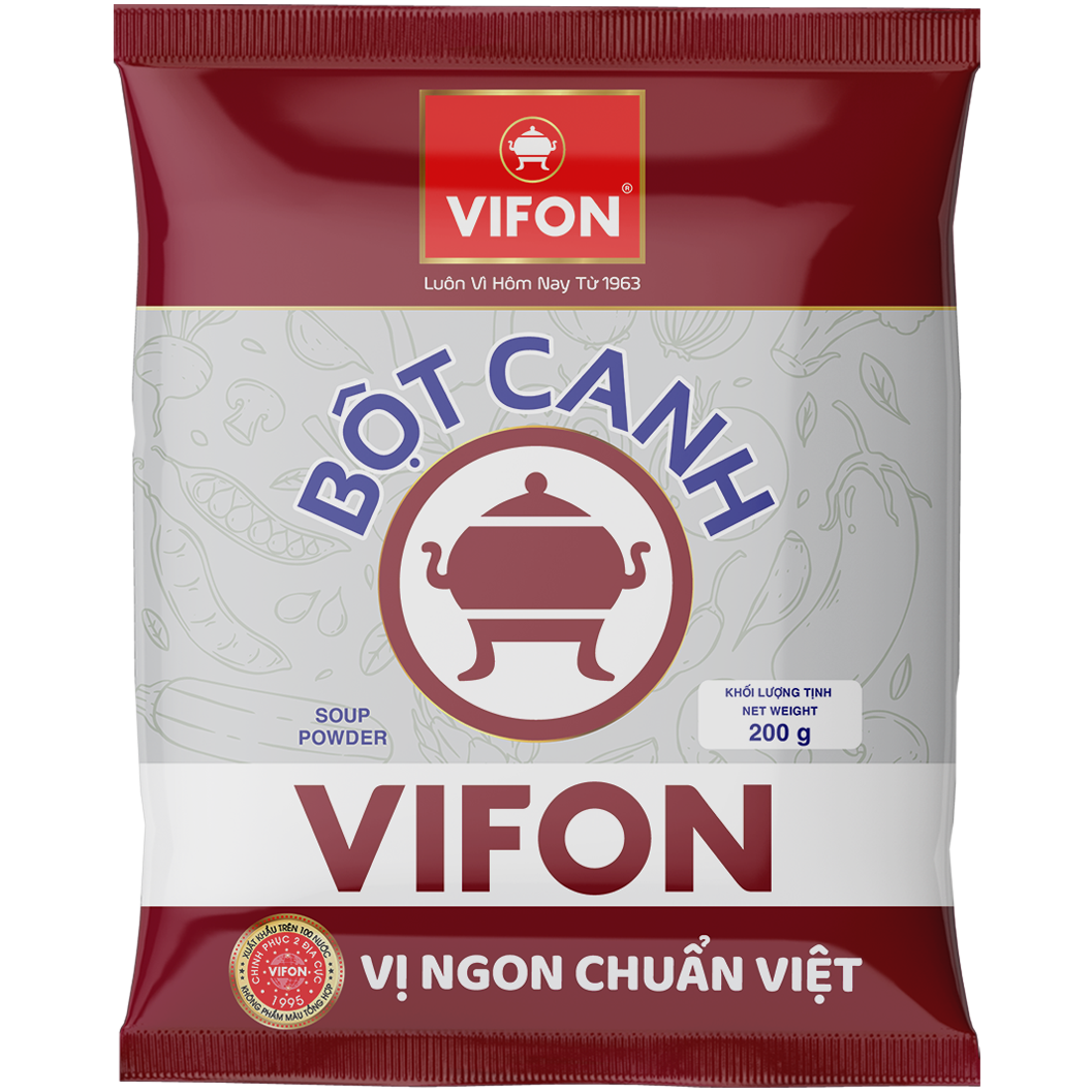 Thùng 40 gói Bột canh truyền thống Vifon 200g