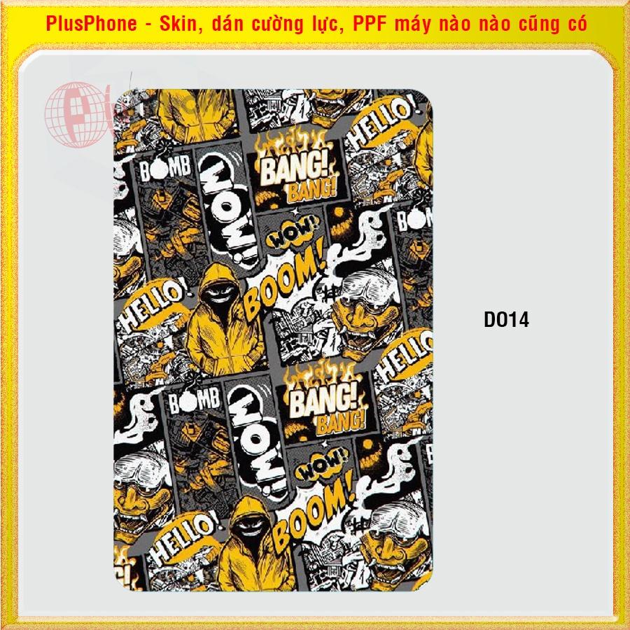 Dán Skin cho mặt sau iPad Mini 6 2021 8.3 inch nhiều mẫu hot, độc lạ