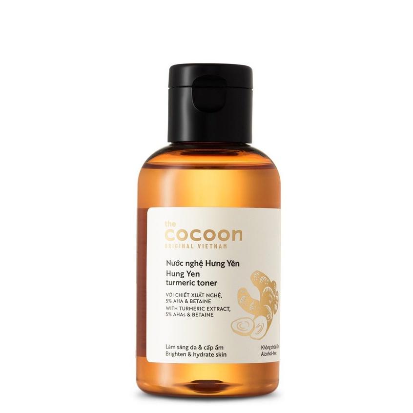 Nước nghệ Hưng Yên Cocoon, nước toner làm sáng da và cấp ẩm 140ml - LS030 - The Cocoon Original Vietnam