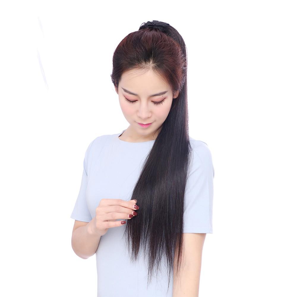 Tóc cột đuôi thẳng 60cm
