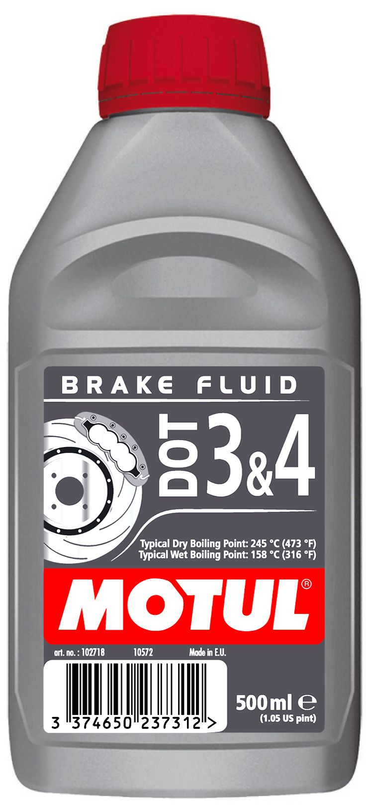 Dầu thắng / phanh MOTUL DOT 3 &amp; 4 0.5L