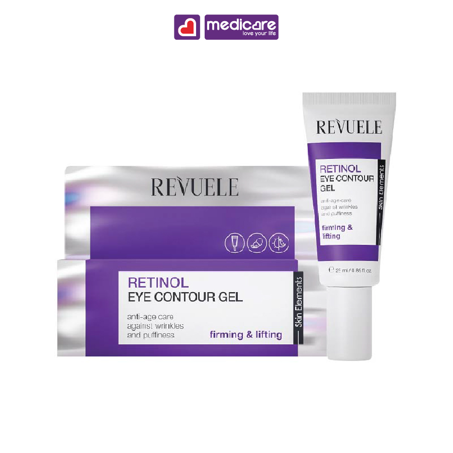 Gel dưỡng mắt REVUELE retinol 25ml