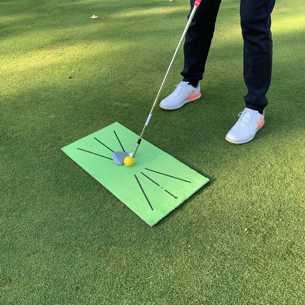 Đệm hỗ trợ, thảm tập chơi đánh golf bằng nỉ siêu bền, tiện lưu trữ