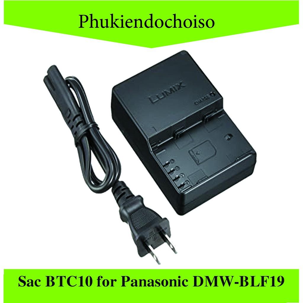 Sạc máy ảnh BTC10 for Panasonic DMW-BLF19, Sạc dây