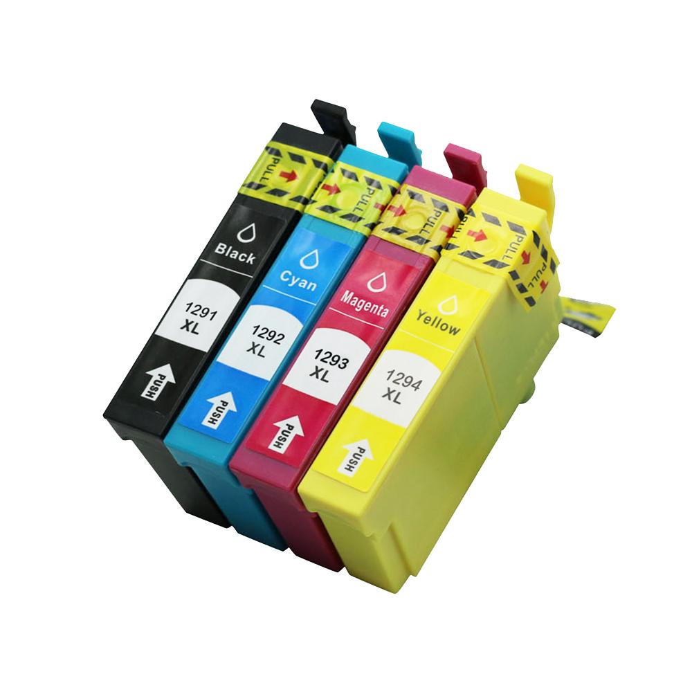 T1295 Multipack Hộp Mực Thay Thế cho T1291 T1292 T1293 T1294 Tương Thích cho Epson SX435W SX235W WF-3520 WF-3540