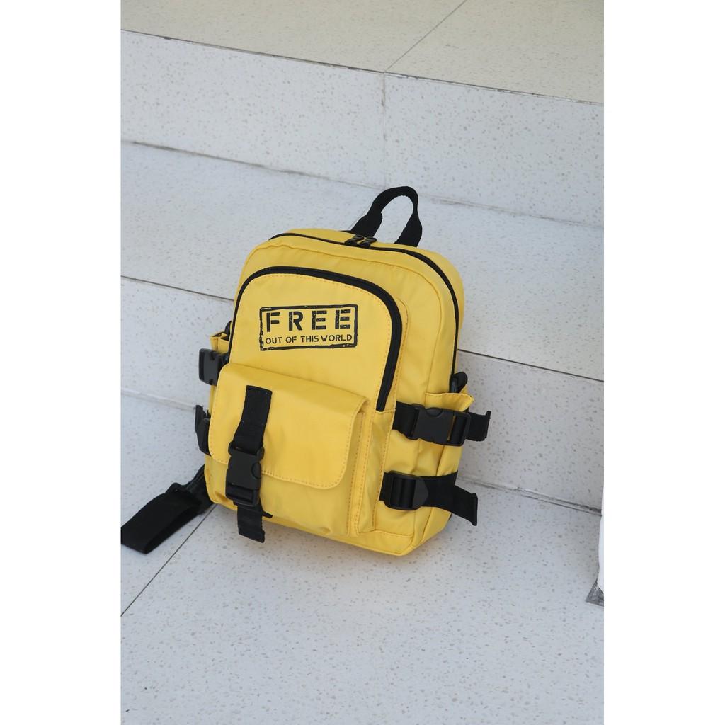 Balo thời trang form nhỏ với thiết kế unisex cùng chất dù siêu bền nhẹ - BOM