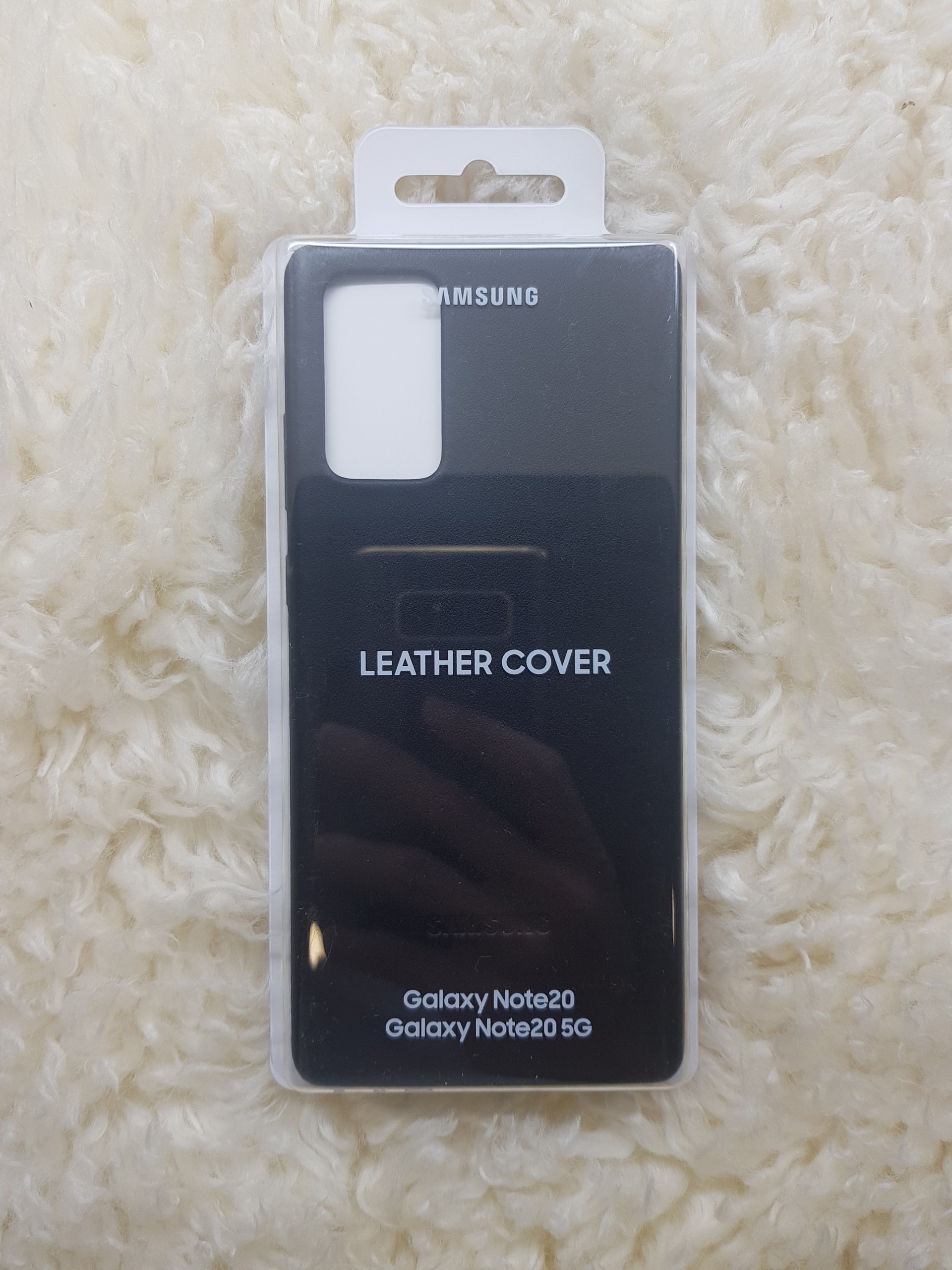 Ốp Lưng Da Dành Cho Samsung Galaxy Note 20 / Note 20 5G - Hàng Chính Hãng Nguyên Seal