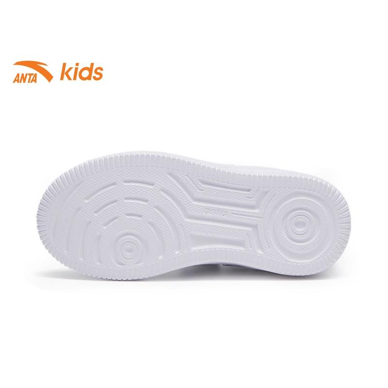 Giày đế bằng bé trai Anta Kids kiểu dáng đường phố năng động, quai dán tiện lợi 332319982S-3