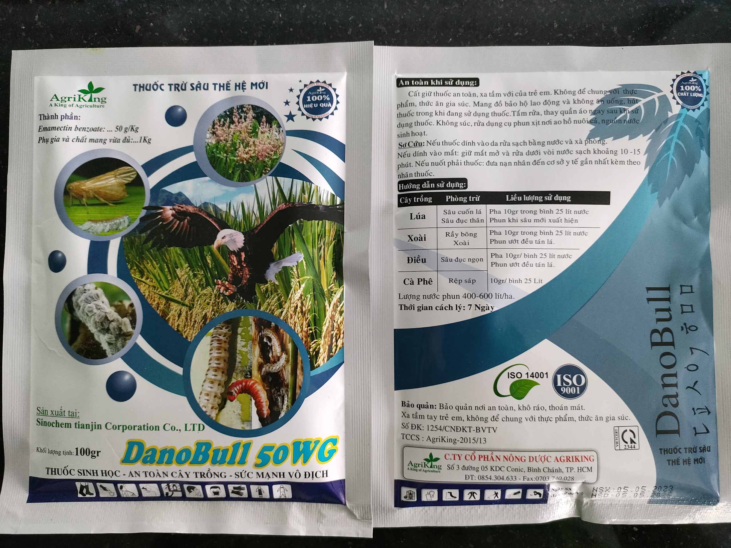Thuốc trừ sâu DanoBull 50WG - VTNN NÔNG PHÚ T86