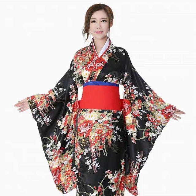 Trang phục Kimono Nữ Nhật Bản bộ Yukata truyền thống Nhật Bản dành cho nữ