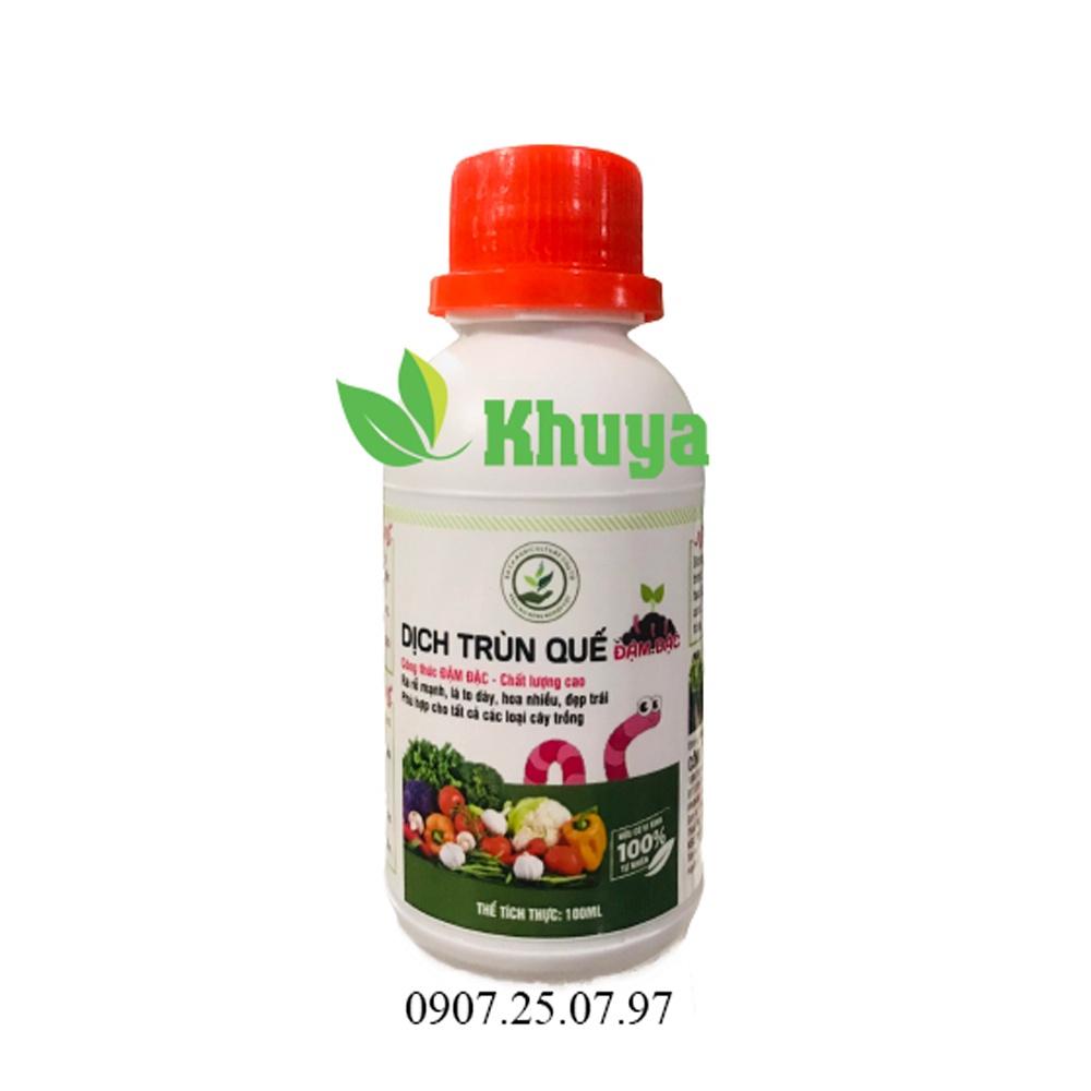 Dịch Trùn Quế 100ml Ra rễ mạnh - Lá to dày