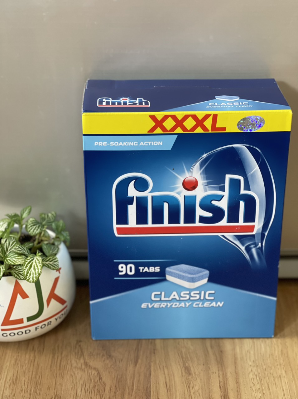 Viên rửa chén cao cấp FINISH Classic - Dành cho máy - Nhập khẩu từ Đức