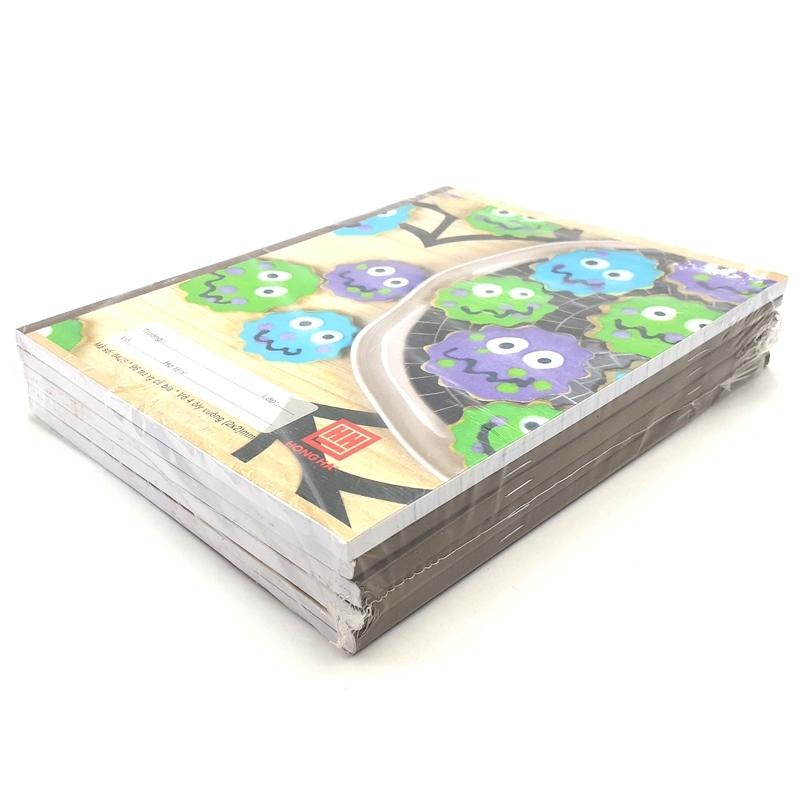 Vở Học Sinh 4 Ô Ly 96 Trang ĐL 80g/m2 - Hồng Hà - Class Monster - 0428 (Mẫu Màu Giao Ngẫu Nhiên)