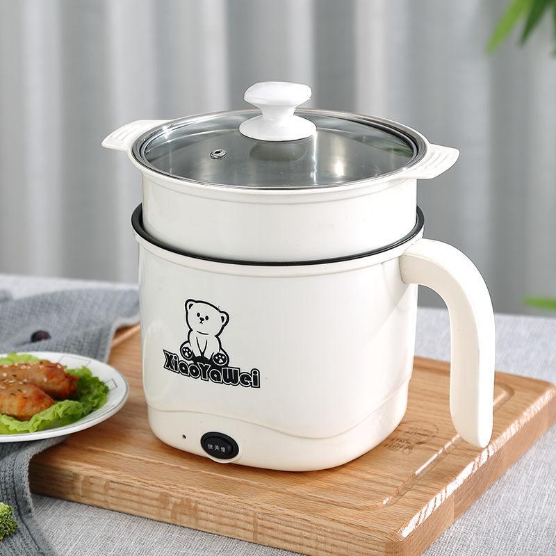 Thuận lợi nhất nồi lẩu điện đa năng nồi điện nhỏ nồi chống dính nồi sinh viên nồi ký túc xá hiện vật nồi cơm điện mini nồi lẩu điện một nồi