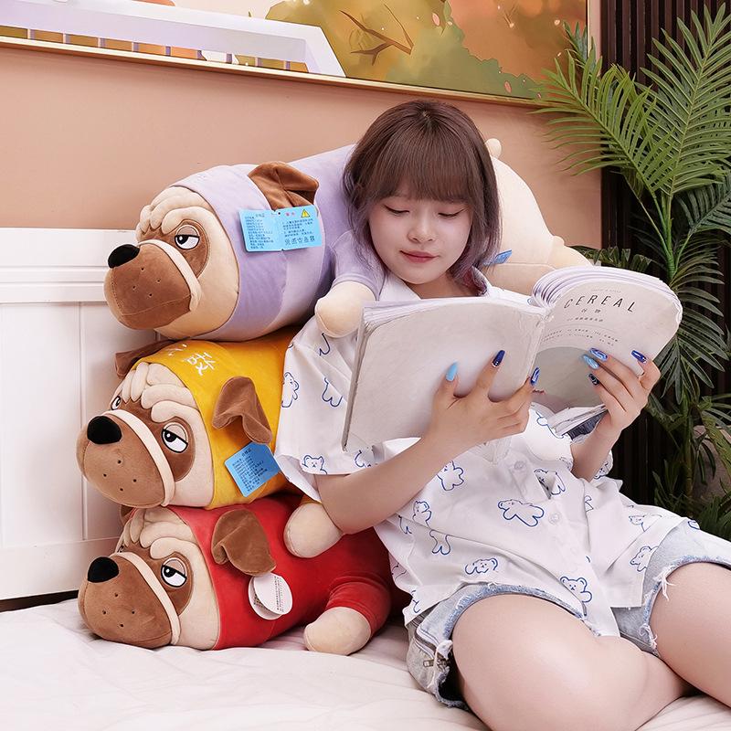 Gấu bông Chó Pull mặt xệ nhiều màu sắc đáng yêu, Thú bông cao cấp dễ thương