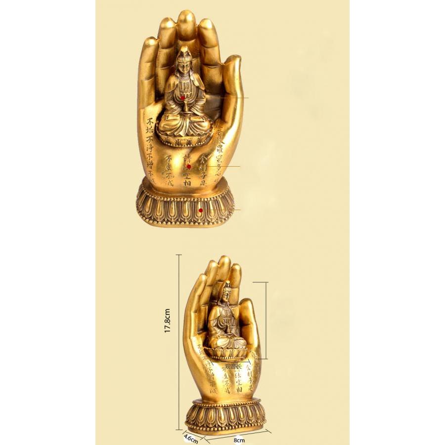 Tượng Phật bà Quán Thế Âm Bồ Tát bằng đồng thau