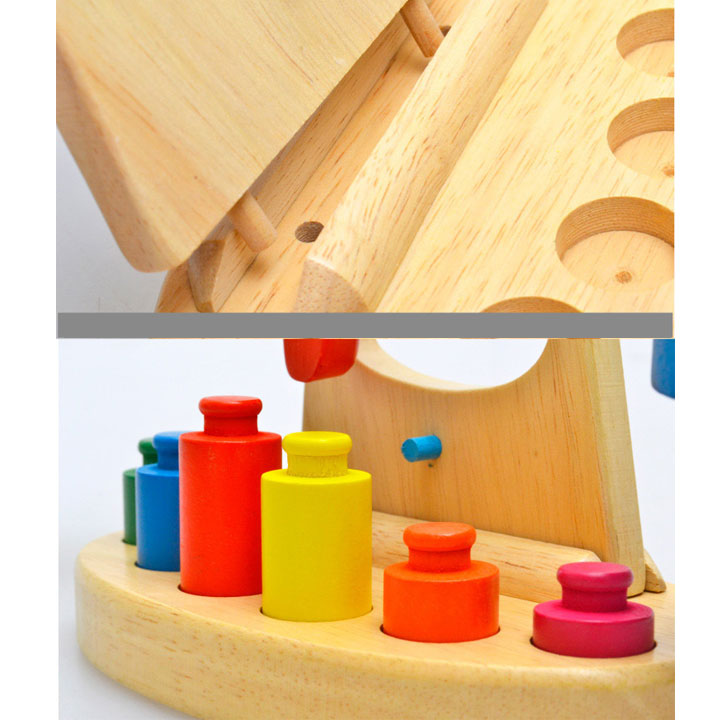 Cân cân bằng đồ chơi giáo dục giáo cụ montessori