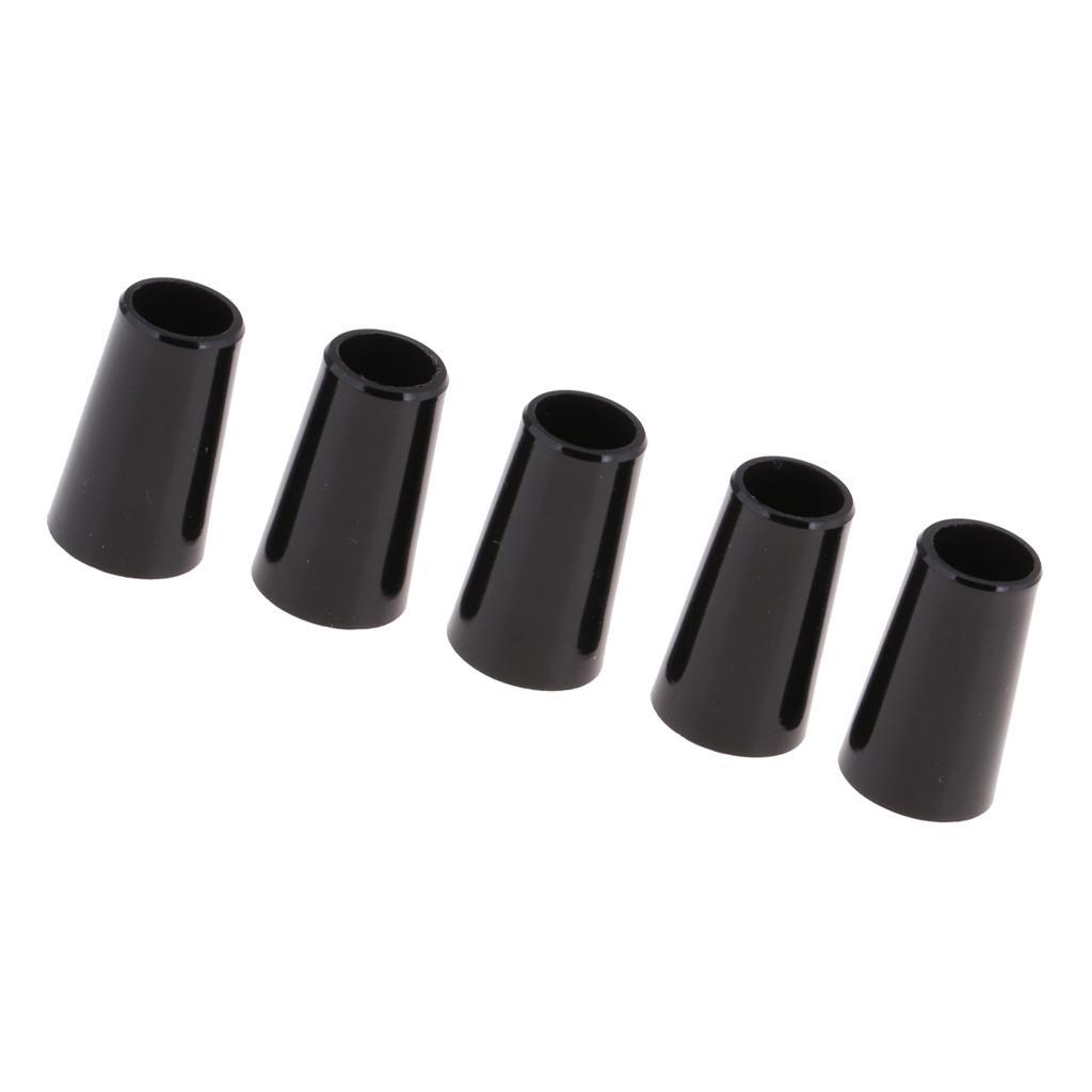 10pcs Golf Irons Ferrules Wood Shaft End Caps for 0.370/0.335 Shaft Adapter