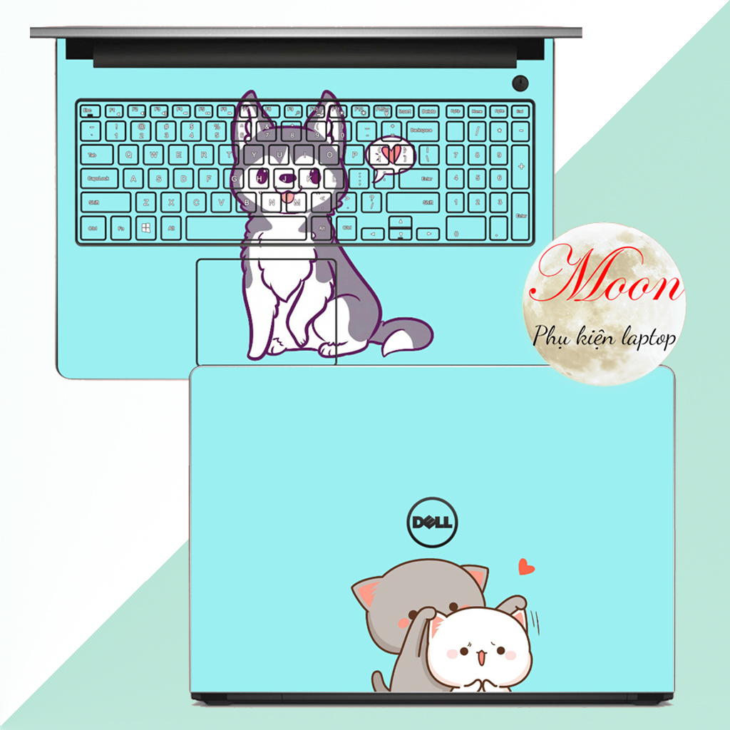 &lt;CUTE 2&gt;Skin Laptop- Máy Tính Hình Cute Đáng Yêu Cho Tất Cả Các Dòng Máy Như : Dell, Hp, Acer, Asus, Macbook,...