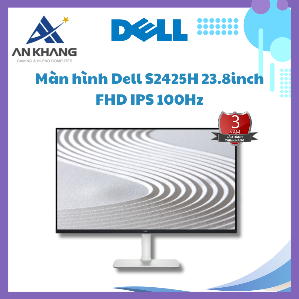 Màn Hình Dell UltraSharp U2424H (23.8 inch - FHD - IPS - 120Hz - 5ms - DRR - TMDS - USB TypeC) - Hàng Chính Hãng - 36 Tháng Bảo Hành