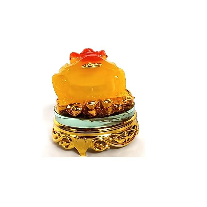 Đồ thờ đẹp - Cóc ngậm tiền thờ Thần Tài