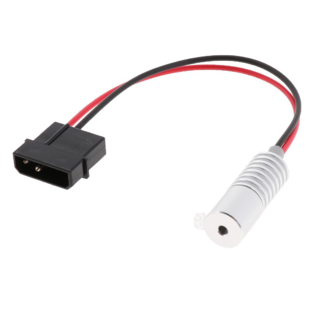 Computer Accessory RGB LED Strip Cable Cord Wire Part 12V 20cm Ice Blue