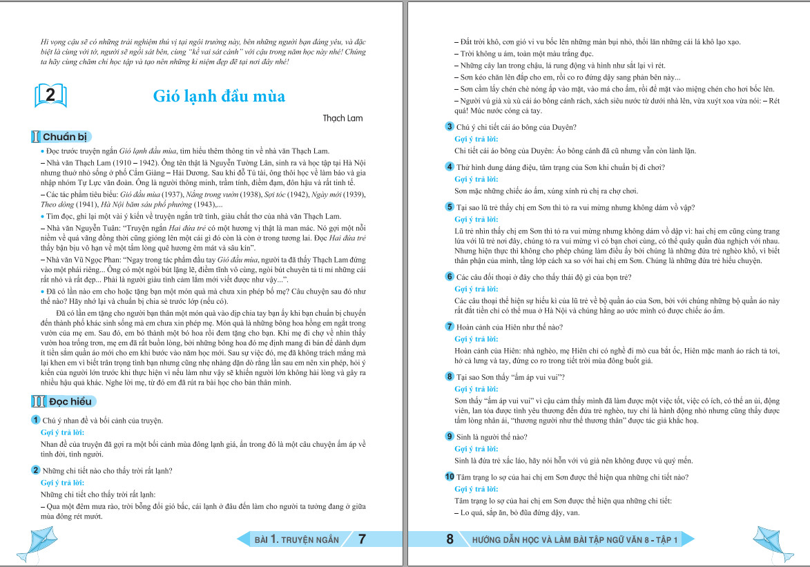 Sách - Hướng Dẫn Học Và Làm Bài Tập Ngữ Văn 8 - Biên soạn theo CT GDPT mới - Cánh Diều - ndbooks