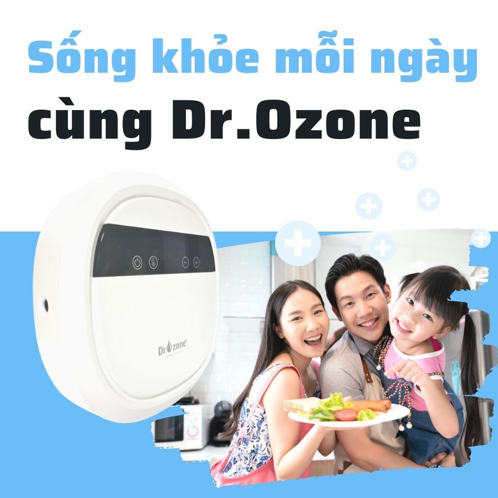 Máy khử độc thực phẩm ozone Drzone Ozone is Life 400mg O3/h khử độc khử trùng đa năng - Hàng chính hãng (New 2023)