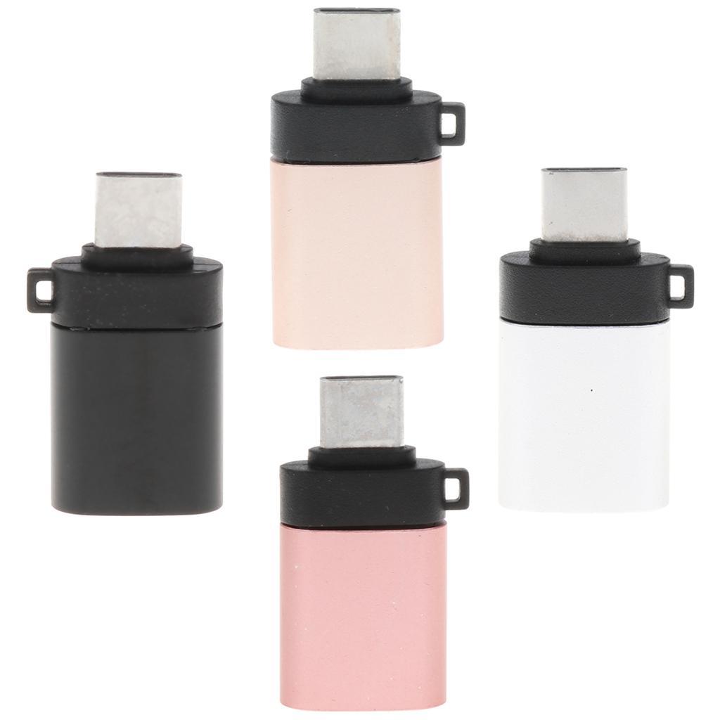 Type C to USB 3.0 OTG Cable Adapter USB C Converter for Samsung Rose Gold