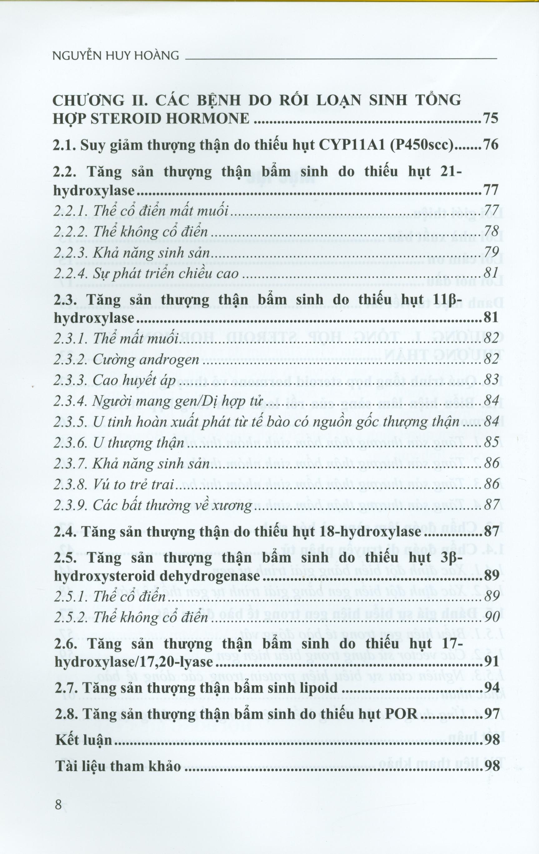 Đột Biến Một Số Gien Liên Quan Đến Rối Loạn Sinh Tổng Hợp