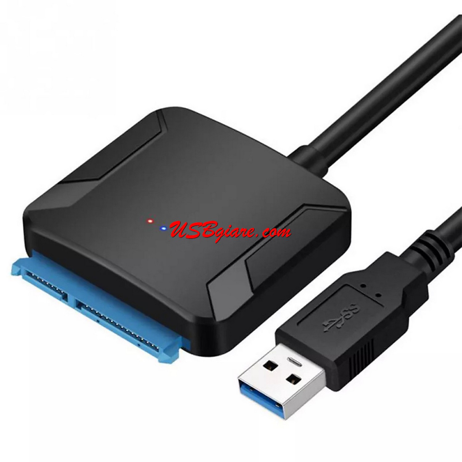 Bộ Chuyển Đổi Cáp Ổ Cứng USB SATA III Đen (3.0) 【USBgiare,Com】