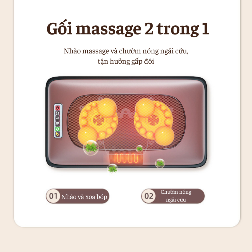 Đệm massage toàn thân thế hệ mới, Ghế massage phục hồi giảm đau nhức hỗ trợ tuần hoàn máu, Nệm mat xa tại nhà kèm massage chân