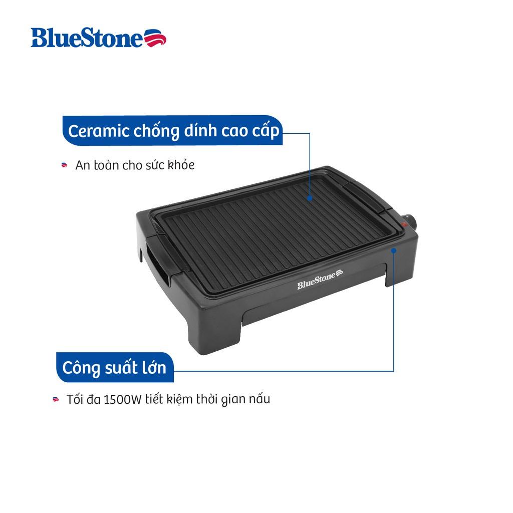 Bếp Nướng Điện Bluestone EGB-7418 Công Suất 1500 W, Phủ Ceramic Chống Dính, Hàng Chính Hãng